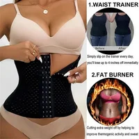 Women Body Shapewear Tummy Slimming Black Belly Band Shaping Shaper Corset Postpartum Flat Belly Postpartum Corset Shapewear 5