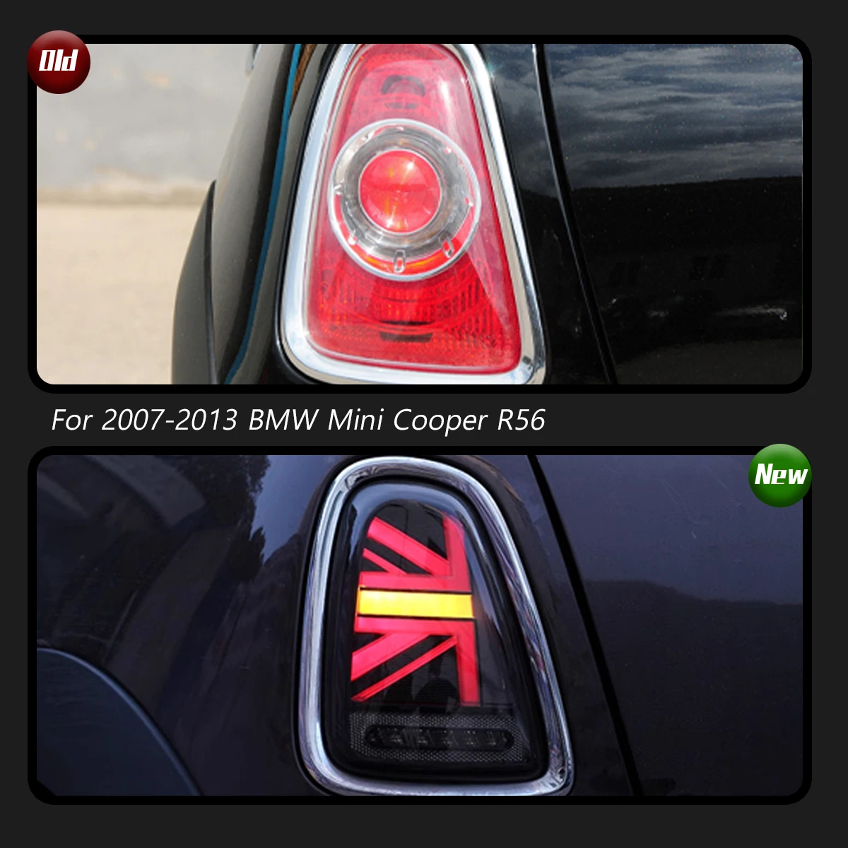 TYPY Car Lights For BMW Mini Cooper R56 2007-2013 Taillight LED Projetor Tail Lamp Daytime Running Light Automotive Accessories