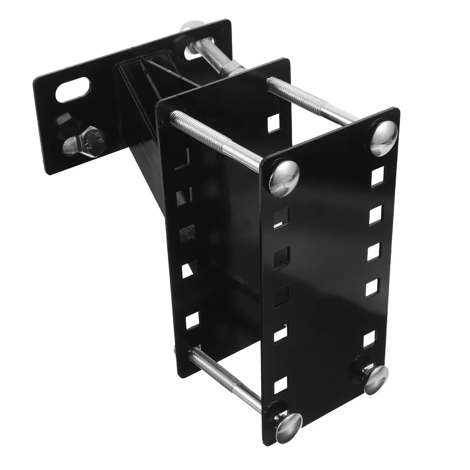 Heavy Duty Spare Tire Carrier Hitch for Trailer - Universal Carbon Steel Mounting Bracket for Rv Boat Utility Semi-Truck Pickup