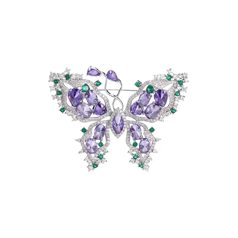 Корсаж с насекомыми, атмосферные универсальные изысканные аксессуары для одежды