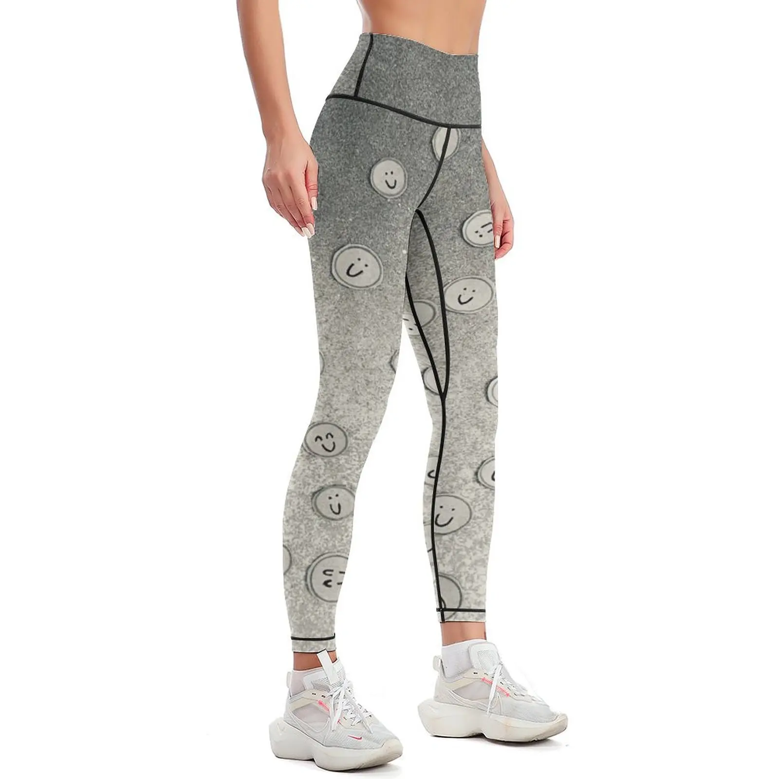 Sending UP Happy Vibes Leggings Golf wear sportswear for gym push up fitness sports tennis for Womens Leggings