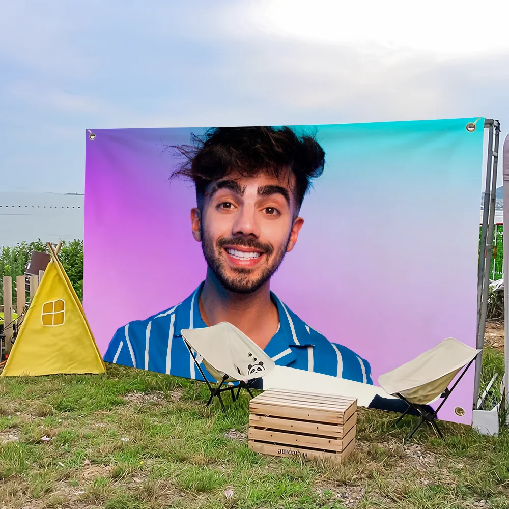 flag For Celebrity Picnic Party Art V-Vigevani Home Decoration Outdoor Camping Fede Banner