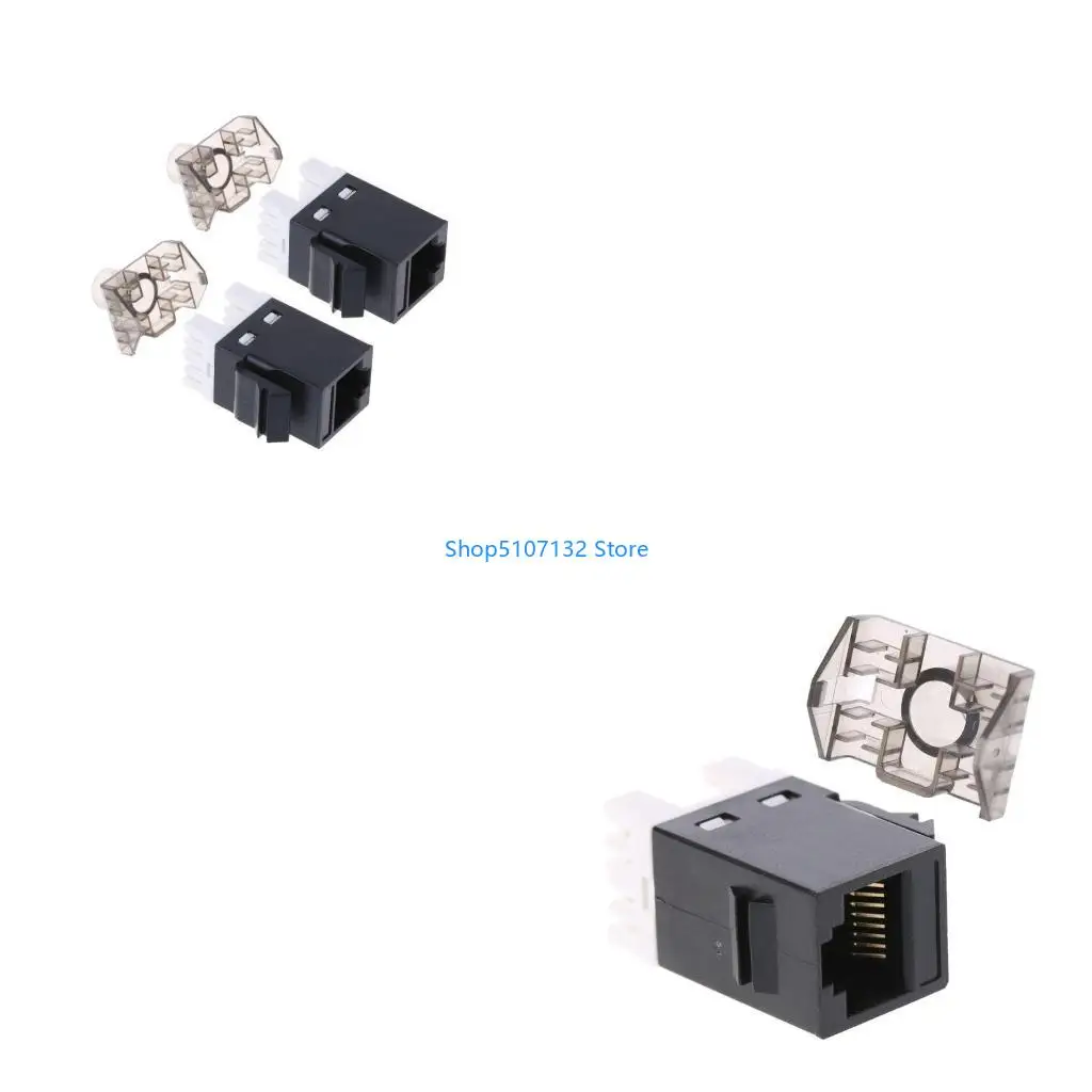 

87HD RJ45 Линейный адаптер Keystone, сетевой разъем «мама-мама»