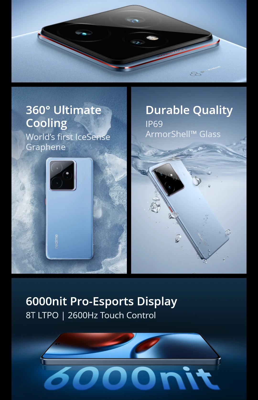 [World Premiere] realme GT 7 5G Smartphone Dimensity 9400e Processor 7000mAh Battery 120W Charge 50MP Sony IMX906 OIS Camera NFC