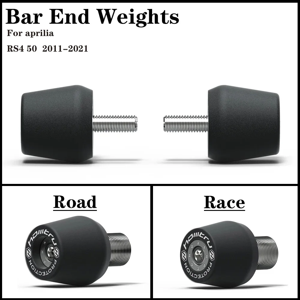 

Motorcycle Handle Bar End Weight Grips Cap For Aprilia RS4 50 2011-2021 / RS4 50 Replica 2018-2019