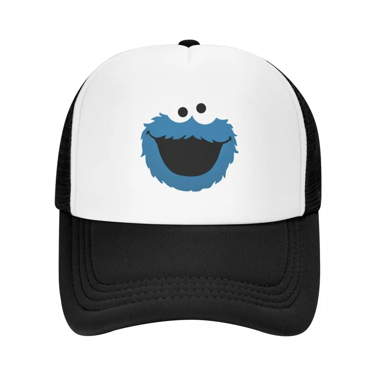 Cookie Monster Cap Fashion Casual Mesh Baseball Caps Adjustable Hat Hip Hop Summer Unisex Baseball Hats Polychromatic