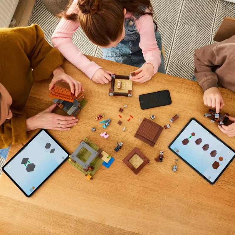 บล็อกตัวต่อเลโก้ My World Predator Outpost และ Predator Classic Building Blocks Set ของเล่นเด็กของขวัญ