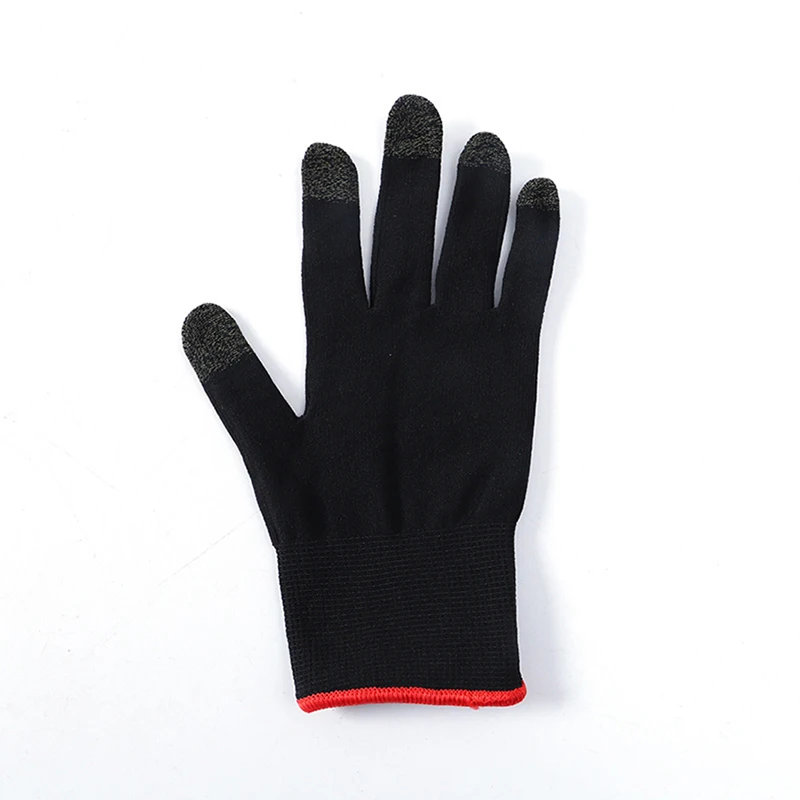 1pcs Hand Cover Game Controller Sweat Proof Non-Scratch Sensível Touch Screen Gaming Finger Sleeve Luvas