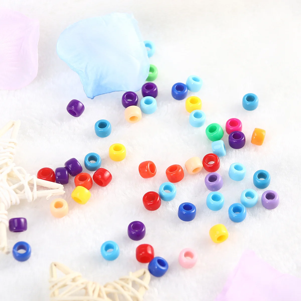 1000 peças contas para pulseiras fazer joias faça você mesmo colar multicolorido fofo decorativo