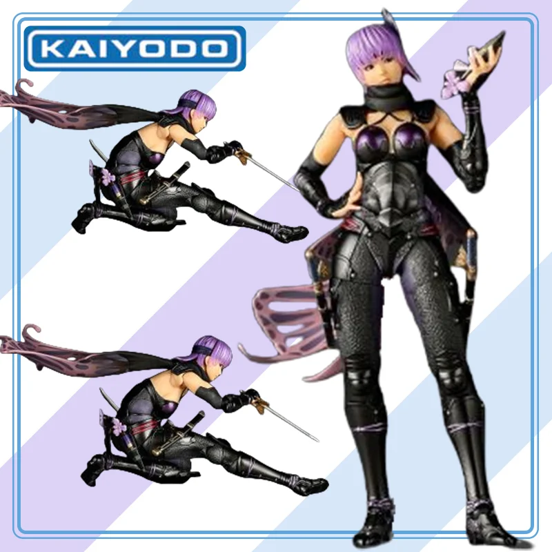 

【100% оригинал】KAIYODO Ninja Gaiden 3: Razor's Edge- Ayane Amazing Yamaguchi-Revoltech Аниме Фигурки Модель Collectio Toy