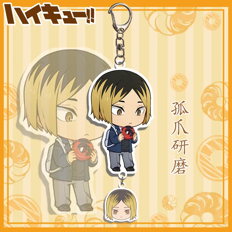 Anime H-aikyu Volleyball Boy Men's and Women's Acrylic Keychains Characters Shoyo Hinata Tobio Kageyama Pendant Bag Accessories #5