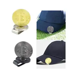 Marcatore per pallina da Golf divertente attrezzatura portatile per segni Clip per cappello da Golf magnetico Clip per cappello da Golf per allenamento di allenamento sportivo da uomo