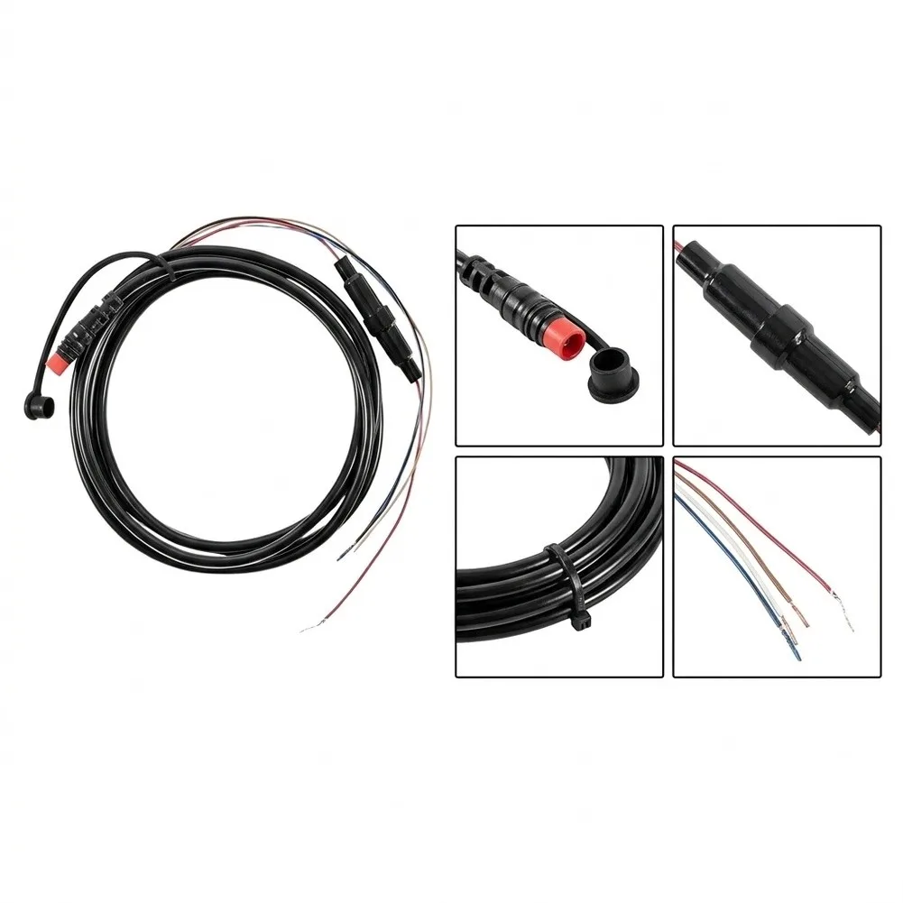 For echomap Compatible 5 FT For marine Cable for For sonar Device Power Supply and Data Transfer in For fishing Boats