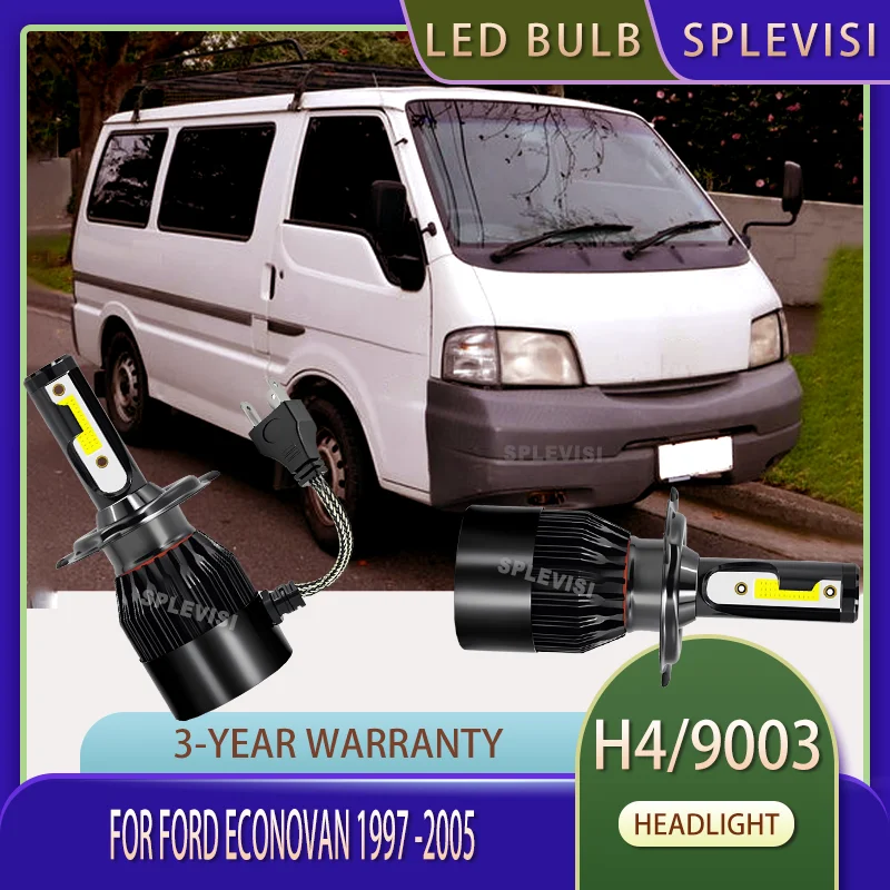 

substantial and high-quality LED Car Light Bulbs 9003 Waterproof For Ford Econovan 1997 1998 1999 2000 2001 2002 2003 2004 2005