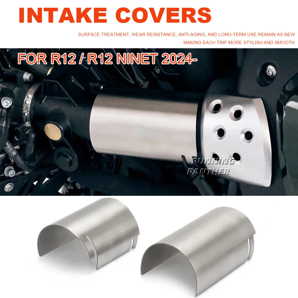 

NEW Motorcycle stainless steel intake hood FOR BMW R12 R12 NINET 2024-