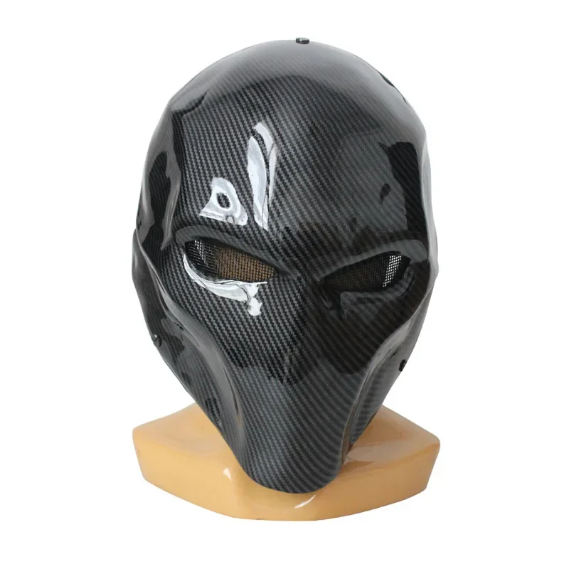 Deathstroke Helmet Arrow Season 5 Cosplay Helmet Fiberglass Mask Accessories Props Halloween Masquerade High Quality Mask