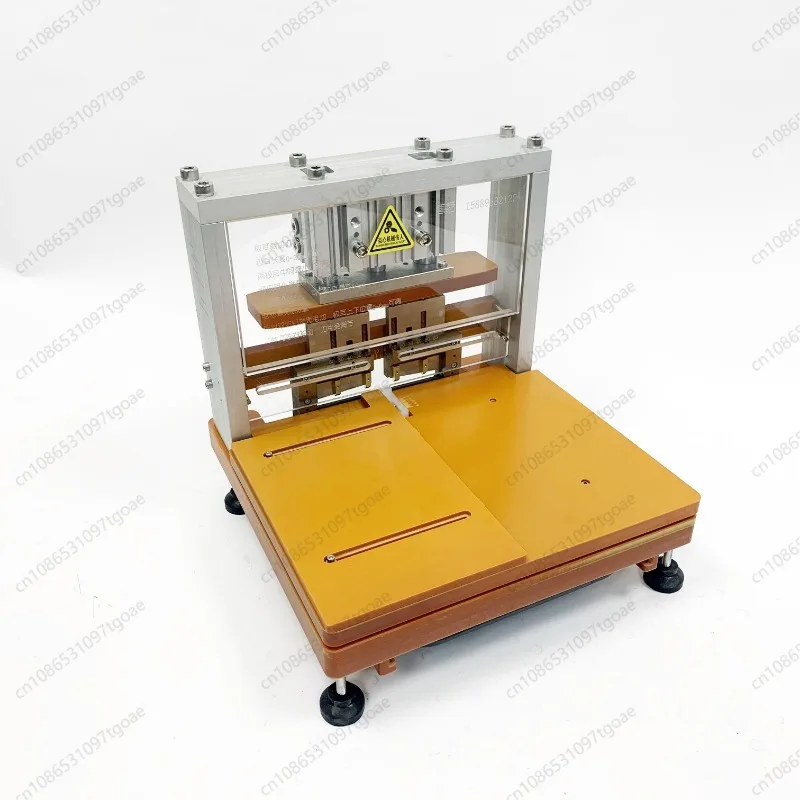 Dual Station Pneumatic Hot Press Jig Aluminum Alloy PCB FPC Laminating Fixture With Air Cylinder