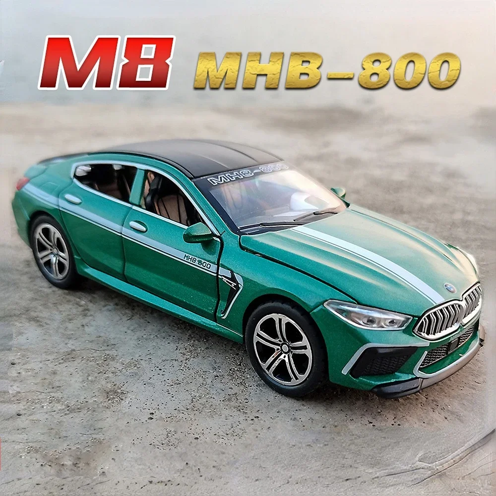 

Scale 1/32 M8 Manhart MHB-800 Metal Diecast Alloy Toy Car Model For Boys Children Kids Gift Toys Vehicles Hobbies Collection
