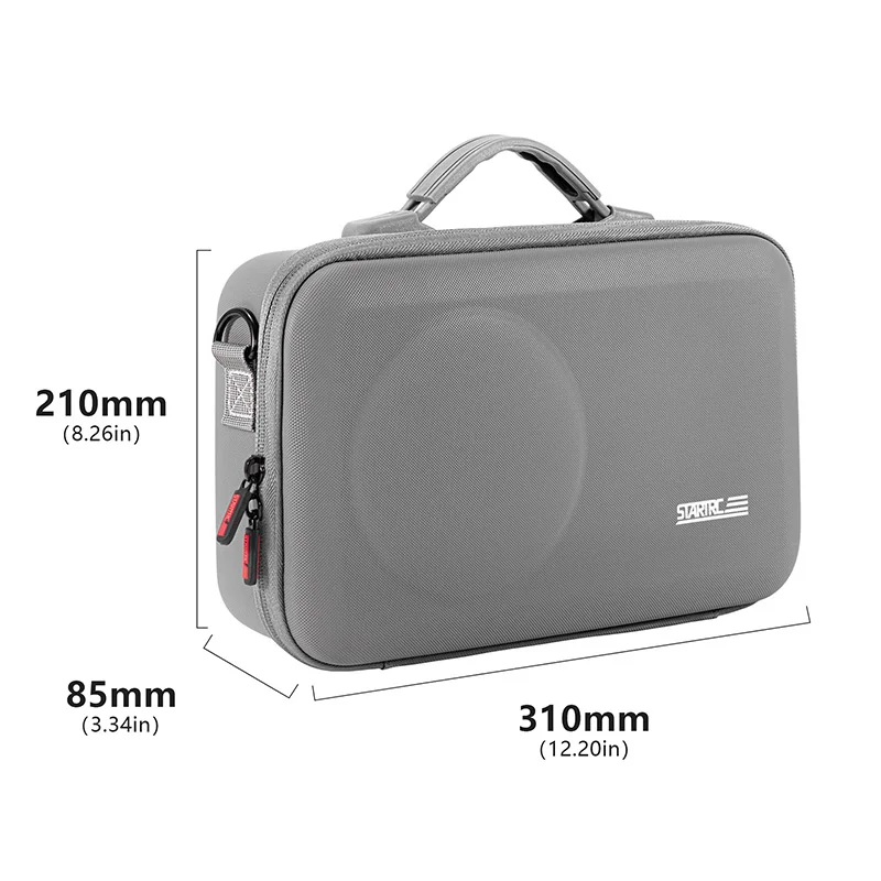 Per DJI OSMO 360 Borsa di stoccaggio per DJI OSMO 360 Fotocamera panoramica Borsa di stoccaggio portatile in PU con tracolla