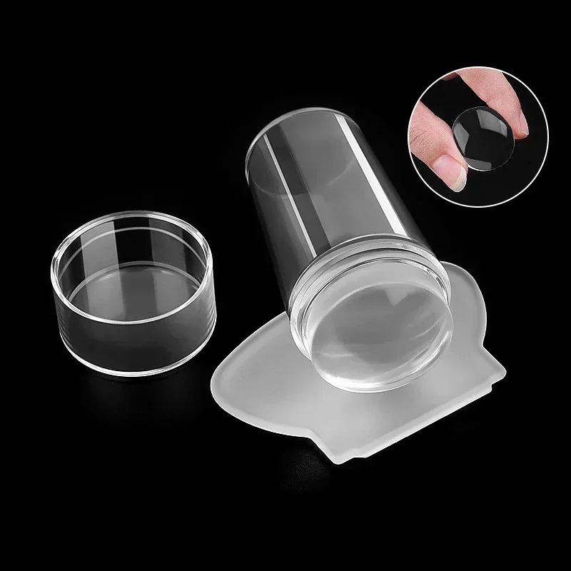 Kit de placas de estampado para decoración de uñas, placa de diseño de manicura francesa, plantilla de esmalte, sello, raspador, accesorios, herramientas