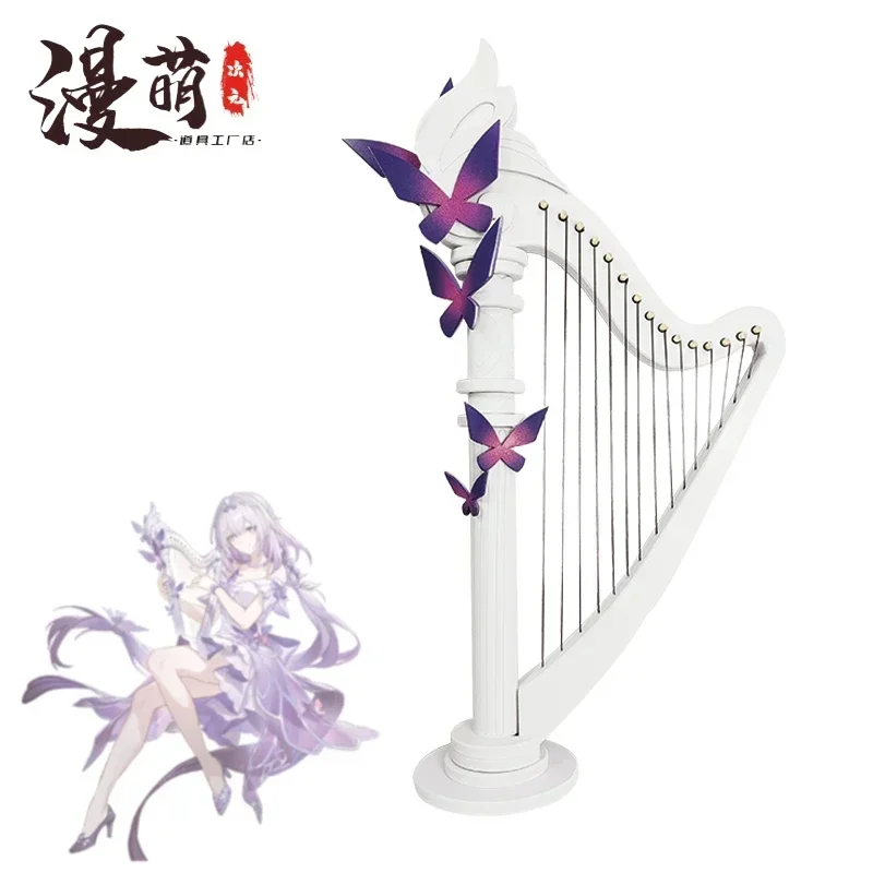 

Castorice Harp Props Game Honkai: Star Rail Cosplay Props Halloween Christmas Party Costumes Accessories
