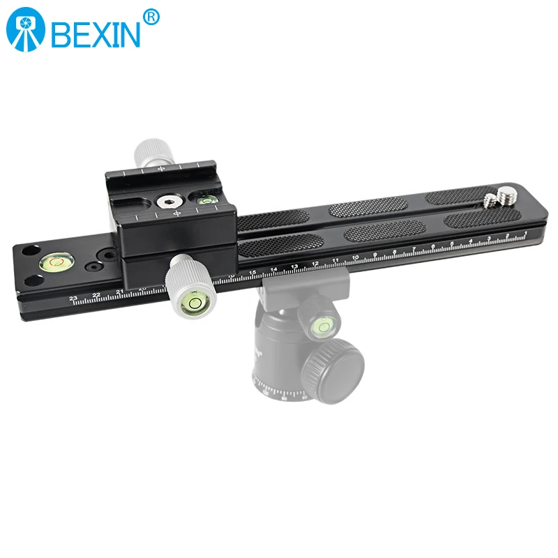 BEXIN Telephoto lens support plate camera lens bracket dslr quick release plate with qr clamp for arca swiss tripod dslr camera