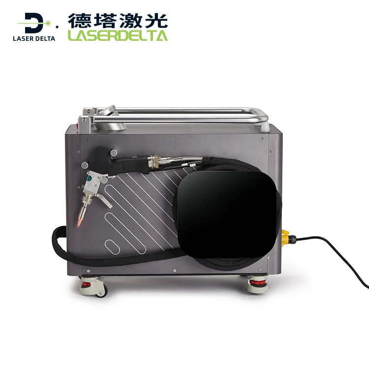 

New Handheld 1200w Laser Welder Machine With Air Cooling Laser Source Gear Core Component Metal Welding