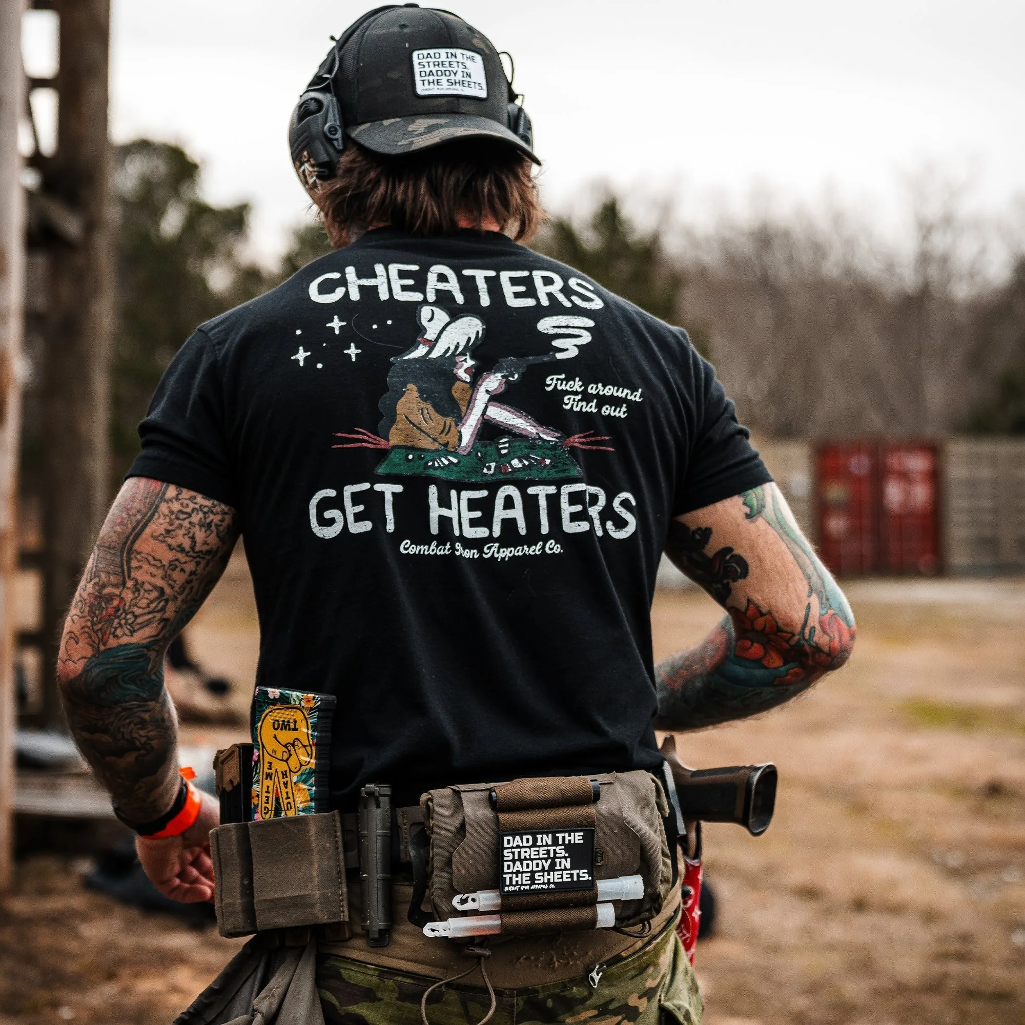 

Cheaters Get Heaters Cowboy Edition Men's T-Shirt High-end Luxury Is for Both Men and Women Top Y2k 2025 Summer Hot Sale