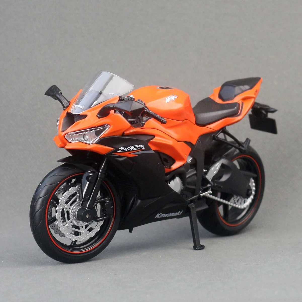 1:12 Kawasaki Ninja ZX6R ZX-6R Motorcycle Model Toy Vehicle