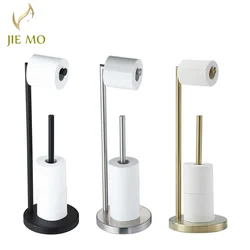 Floor stand  paper holder roll holder 304 stainless steel paper towel holder for bathroom, kitchen and living room