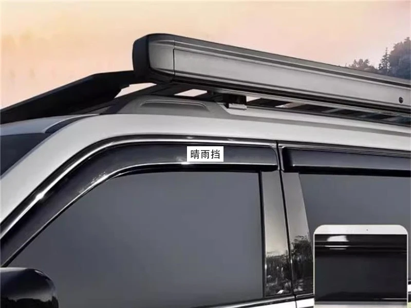 Car Styling Accessories For Great Wall GWM Haval Raptor B26 2023 + Window Visor Deflector Shade Sun Rain Guard Air Awning Cover