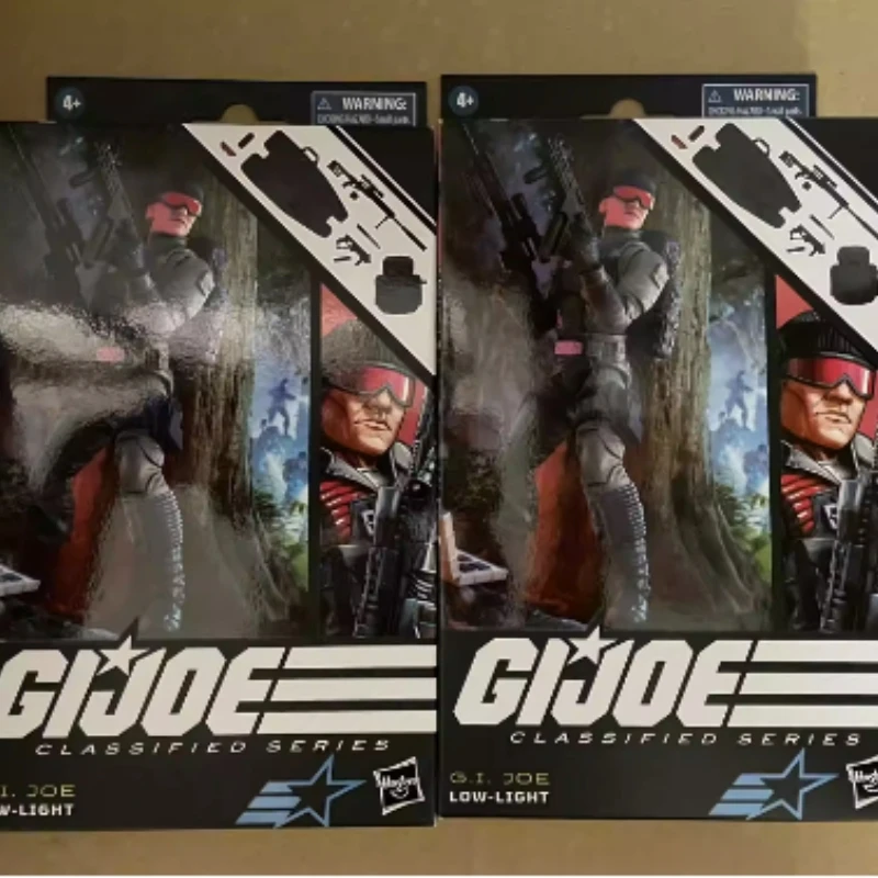 Original GIJOE G.I. Joe Figure Classified Series Low-Light, 86 6-Inch Action Figures Model Statue For Collection Toys Holiday