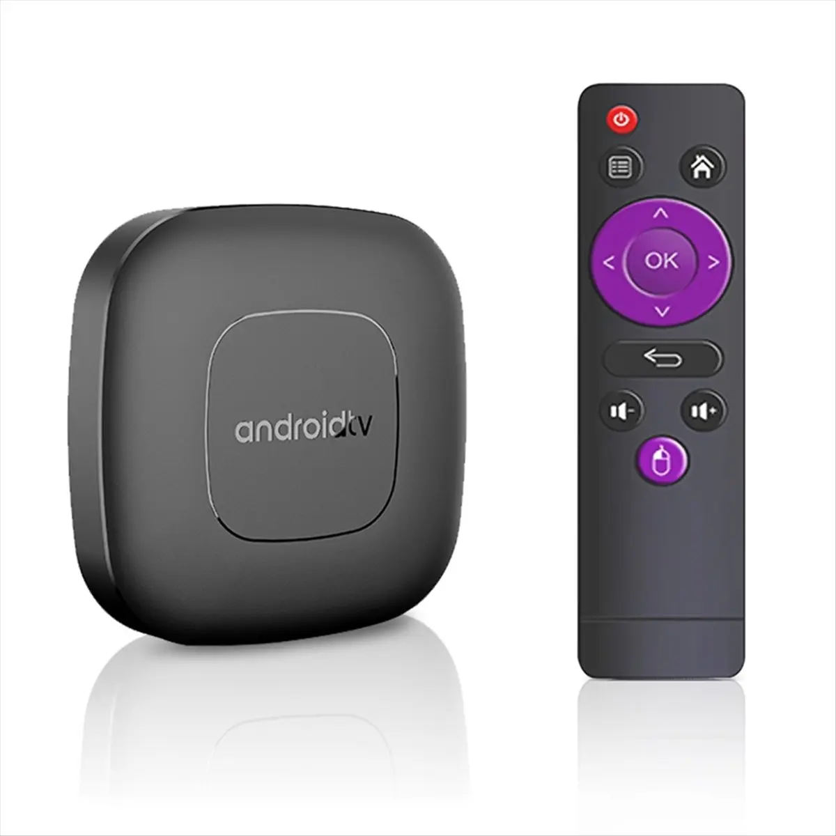 Android 13 Smart TV Box Allwinner H313 Dual 2.4G+5G Bluetooth 5.0 8K UHD Stream Media Player مع جهاز تحكم عن بعد 2G+8G-BCBW