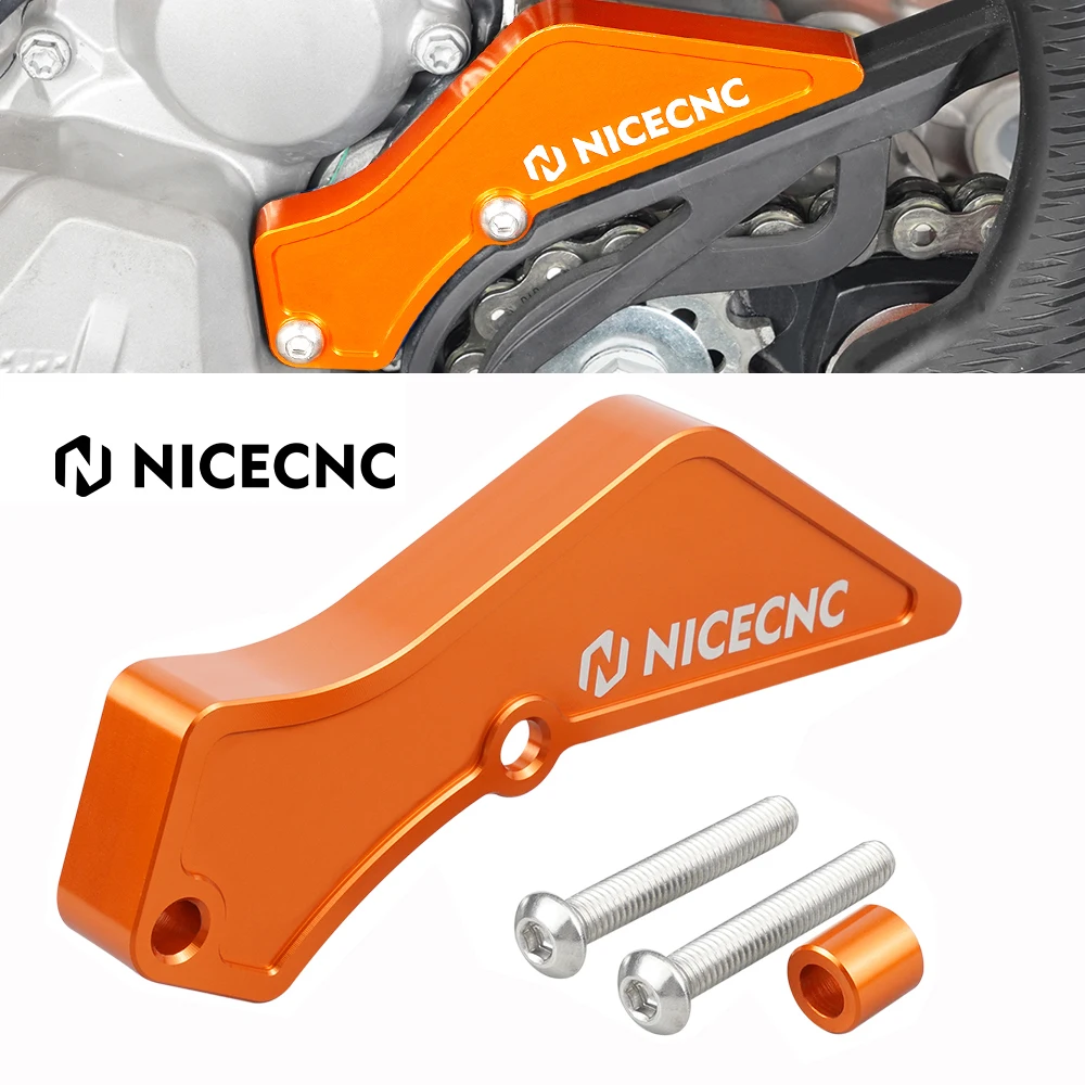 

NiceCNC Motocross 4T Chain чехол Saver Защитная крышка звездочки для KTM 250 350 EXC-F SXF XC-F 2017-2022 250 EXC-F SixDays