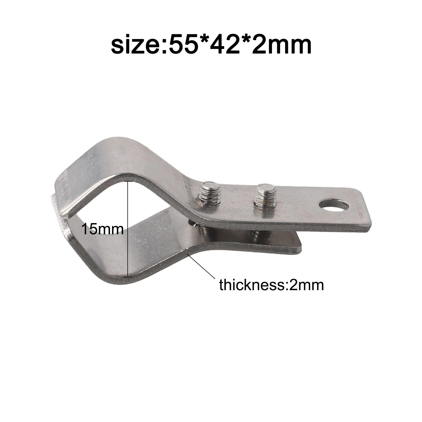 Cost Effective Sunshade Clamp Kit Adjustable Pipe Clamps Long-lasting Durability Versatile Compatibility Cost-effective Kit