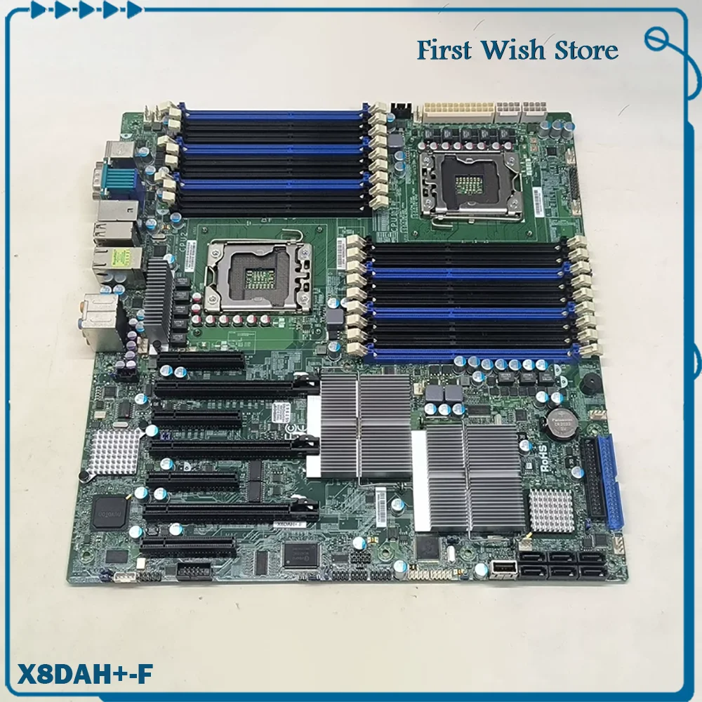 LGA1366 DDR3 Dual-Channel Server Motherboard X8DAH+-F