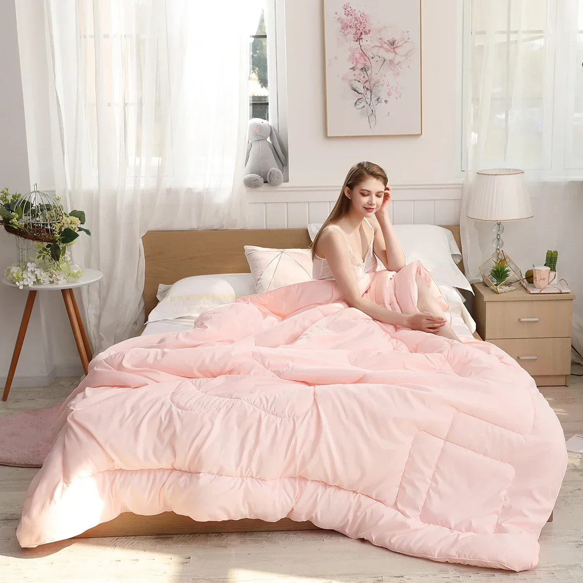 

Antibacterial spring and autumn quilt student dormitory thickened winter