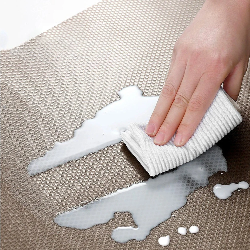 1/3/5PCS 30cmx150cm PEVA Drawer Mat Kitchen Refrigerator Waterproof Mat Anti-slip Cabinet Mat Can Be Cut Shelf Liner