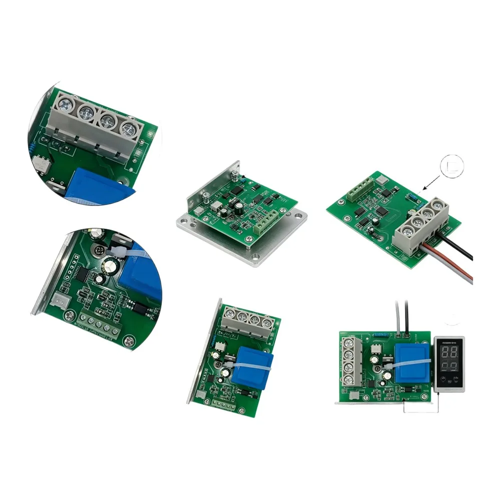 10000W AC Voltage Regulator Module SCR Dimmer For PWM Control For Temperature Regulation Heating Motor Controller PCBA