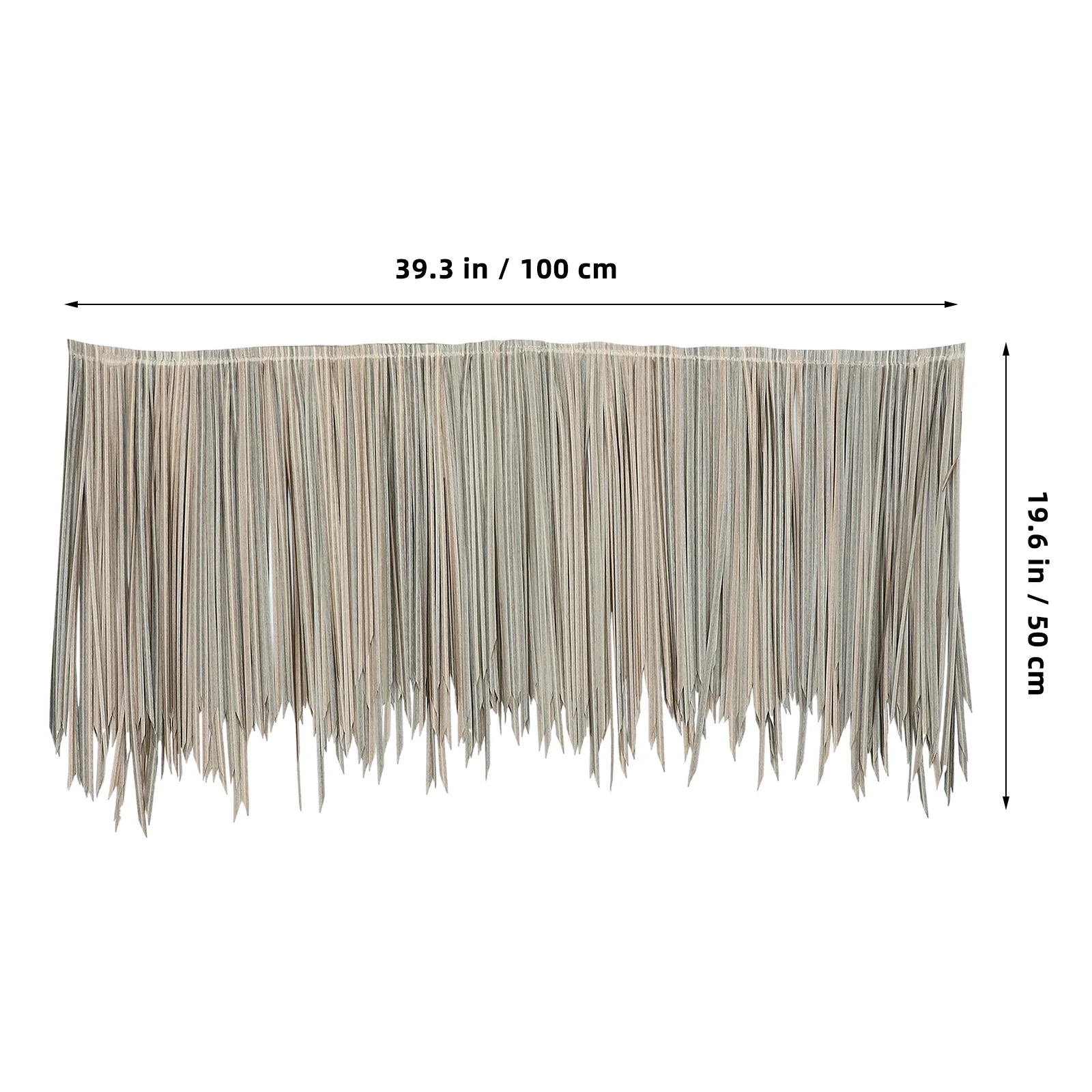 

1 Roll Artificial Thatch Roofing Simulation Grass Roof For Garden Patio Landscape Diy Sunshade Uv Resistant Decorative Straw