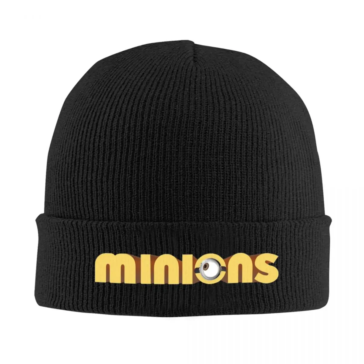 Despicable Me Minions Skullies Beanies Caps Minions+logo Thin Hat Autumn Spring Bonnet Hats Men Women's Unisex Ski Cap