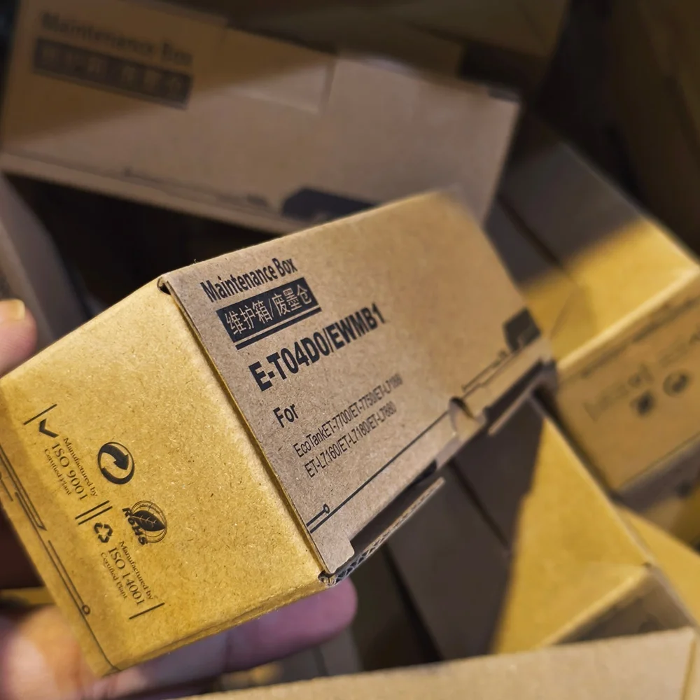 

10X C13T04D000 T04D0 Maintenance Box Waste Ink Tank Pad for EPSON EcoTank ET-7700 ET-7750 L7160 L7180 L7188 L7880