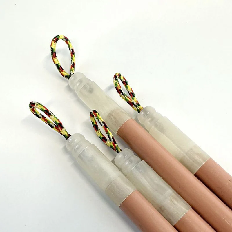 2Pcs Luxurious Calligraphy Brushes Red Wolf Weasel Hair Writing Brush Chinese Traditional Write Brushes Small Regular Script Pen