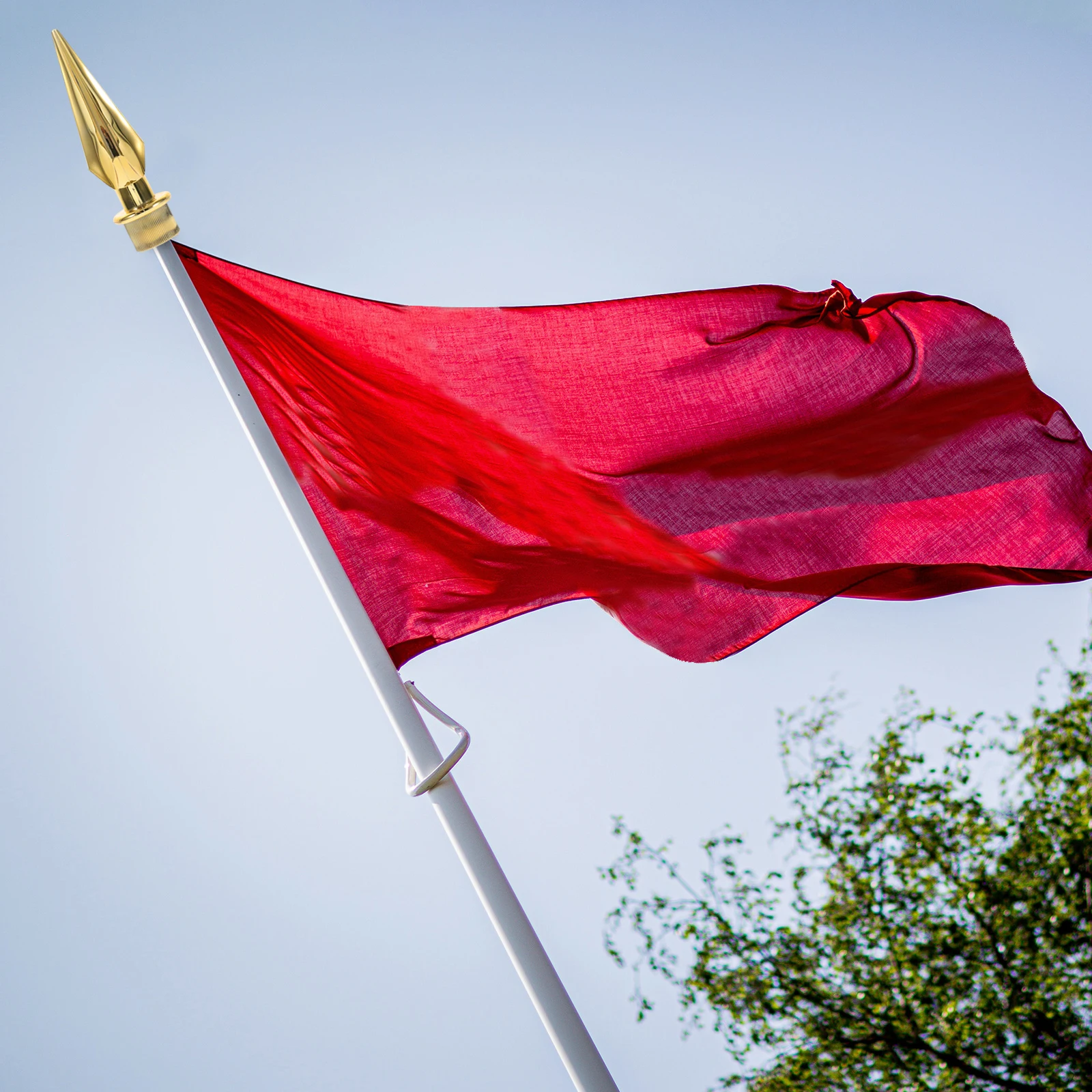 

5 Pcs Flagpole St Topper Finials Pointed Shape Decorative Garden Yard Durable PP Material Long Lasting Non Deformation Flagpole