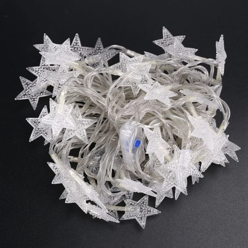 Décoration d'éclairage extérieur LED avec télécommande, USB 5V, 10 m, 60 LED