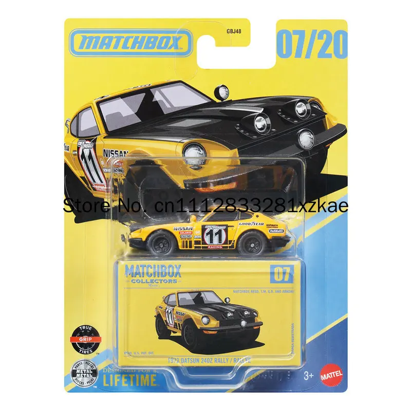 Hot Collectors Gbj48 1972 Datsun 240z Rally Diecast Metal Vehicle 1 64 Scale Adult Display Collection Model Car Birthday Gift