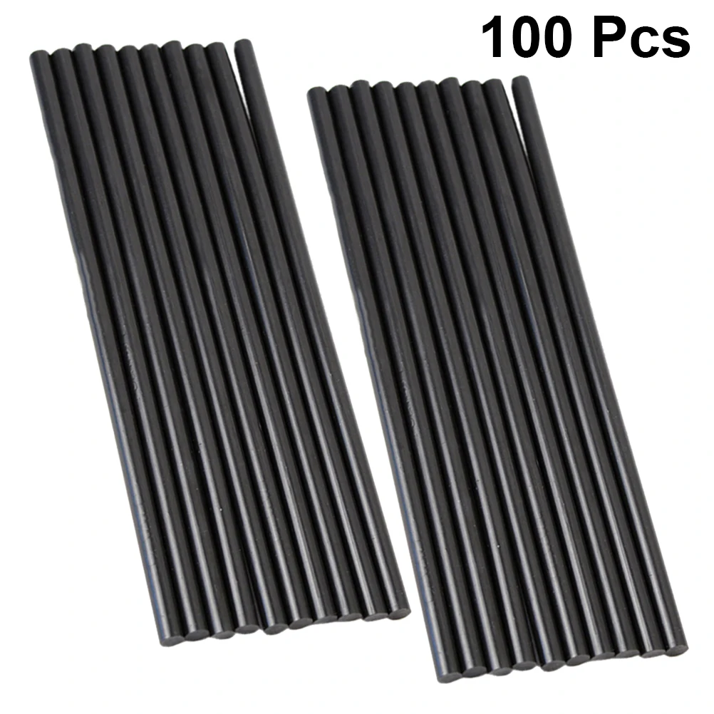 

100Pcs Hot Melt Glue Sticks Strong Adhesive Transparent Odor Free Craft Repair Tool for Wood Metal Glass Paper DIY Projects