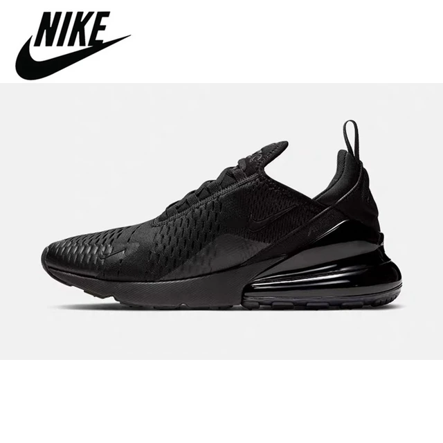 Nike Air Max 270 Men Women Running Shoes Sneakers Outdoor Sports Triple Black Total Orange Walking Trainers AliExpress