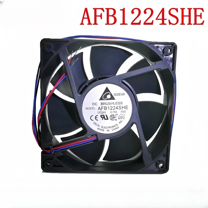 

Новый оригинальный AFB1224SHE 12038 DC24V 12 см 2-проводной 3-проводной инверторный охлаждающий вентилятор с большим объемом воздуха