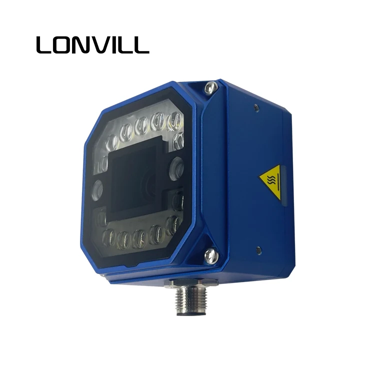 Hochgeschwindigkeitsförderer 1,3 MP industrieller IP67 stationärer 2D-Codeleser Ethernet RS232 Barcodescanner mit fester Montage